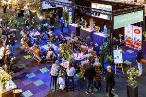 Bruisend bloemen- en plantenplein op vakbeurs Trendz